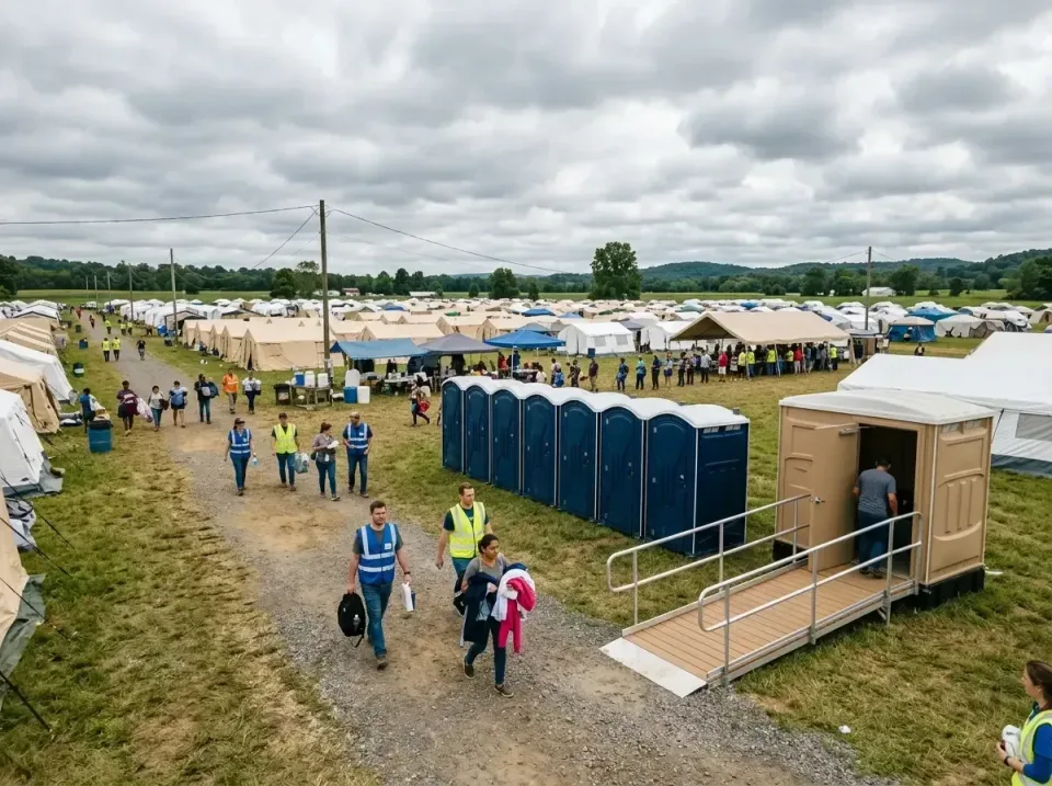 disaster-relief-camp-restrooms-010 — frequently asked questions, Dumpster & Portable Bathrooms Rental in Wellington, OH